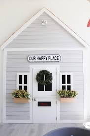 Inside was everything a young tot could need, from a sofa to a toy kitchen and a washing machine. Under The Stairs Playhouse Tour Oh Happy Play Under Stairs Playhouse