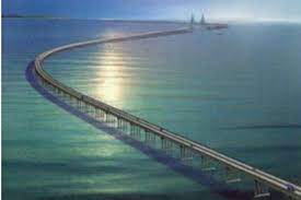 Jembatan menghubungkan tiga kota penting di kawasan pantai di cina selatan. Jambatan Terpanjang Di Dunia Princessaruna