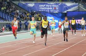 Jamaica's usain bolt celebrates his team's victory at the end of the men's 4x100m relay final during the athletics event at the rio 2016 olympic games at the olympic stadium in rio de janeiro on august 19, 2016. Qualifying Rounds Of 4x100m Relays From Statistical Point Of View Iaaf World Relays Yokohama 2019