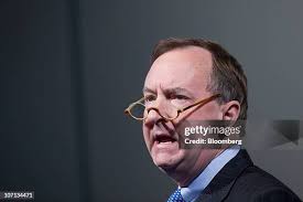 Fletcher Newton, vice-president of Uranium One Inc., speaks at the... News  Photo