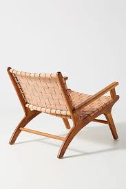Kamara Leather Loomed Chair Patio Chairs Diy Comfy Leather Chair Chair