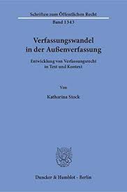 Gemporia offers stylish, affordable, responsibly made jewellery. Verfassungswandel In Der Aussenverfassung Entwicklung Von Verfassungsrecht In Text Und Kontext Stock Katharina 9783428151295 Amazon Com Books