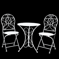 Denken sie daran, ihre bistrotische im. Metall Bistro Tisch Mit 2 Stuhlen Weiss Von Clayre Eef Gunstig Bestellen Skandeko
