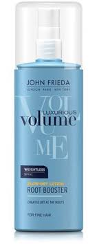 John Frieda Luxurious Volume Root Booster Blow Dry Lotion Luxurious Volume Blow Dry Lotion Root Booster From The John Frieda Hair Care E Hair Care Hairstyles For Thin Hair John Frieda Hair Care