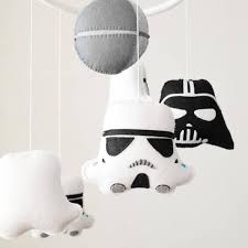 Star Wars Baby Felt Crib Mobile Nursery Decor Storm Trooper Star Wars Baby Best Baby Shower Gifts Crib Mobile