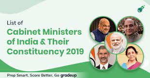 Cabinet Ministers Of India 2019 And Their Departments Complete List Ctet Teaching