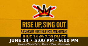 Rise Up, Sing Out: A Creative Watch Party