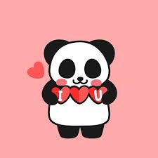 I 3 U Cute Panda Wallpaper Panda Gifts Panda Love
