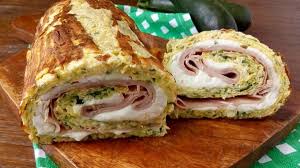 Rouleau De Courgettes Farci Au Jambon Cuit Et Au Saint Moret Recettes Faciles Recette Alimentation Recettes De Cuisine Courgettes Farcies