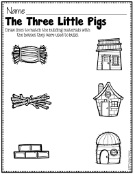 Kindergarten Story Retelling Worksheets Story Elements Made Practical And Fun With Familiar In 2020 Three Little Pigs Little Pigs Three Little Pigs Story