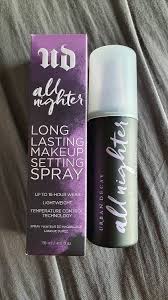 Urban Decay All Nighter Long Lasting Makeup Setting Spray Spray Fixateur De Maquillage Inci Beauty