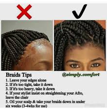 Curly hair needs regular moisturization. Don T Ever Let Them Braid Your Fragile Edges You Can Lay Them With Edge Control To Blend With Braids Natural Hair Styles Black Hair Care Box Braids Hairstyles