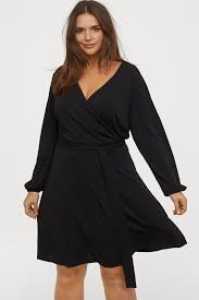 Pdp Wrap Dress Black Wrap Dress Dresses