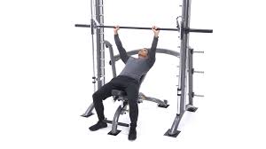 Smith Machine Incline Bench Press Exercise Videos Guides Bodybuilding Com