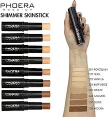 MISKEEN - Matte Skin Stick Matte Concealer Contour Buildable Cream To  Powder Formula Makeup Colour Oil Control Stick (204 BUFF BEIGE) :  Amazon.co.uk: Beauty