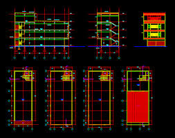 Desain konstruksi baja atap wf pt qanaah indoteknik atap kubah. Shop House Dwg Section For Autocad Designs Cad