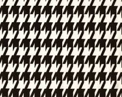 Black And White Houndstooth Upholstery Fabric Large Houndstooth Black White Black And White Fabric Screen Printed Fabric Houndstooth Fabric