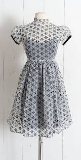 Maybe you would like to learn more about one of these? Vintage 1950s Dress Vintage 50s Flocked Star Print Dress White Chiffon Puffy Sleeves Xs S Small Vintage 1950s Dresses Lace Dress Vintage Vintage Dresses Casual