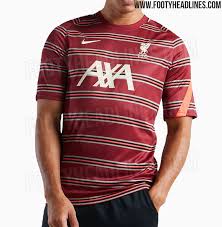 Orders made now will be fulfilled by friday, june 4. Liverpool Pre Match Kit 2021 22 Leaked