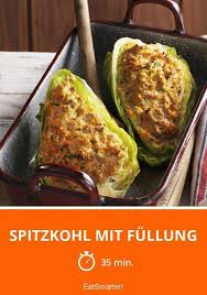 Spitzkohl Mit Fullung Rezept Spitzkohl Fleisch Gerichte Rezepte Mit Spitzkohl