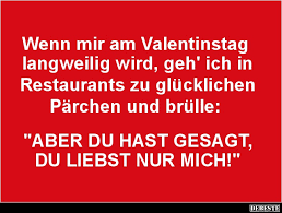 Wenn Mir Am Valentinstag Langweilig Wird Lustige Bilder Spruche Witze Echt Lustig