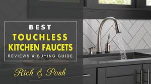 best touchless kitchen faucets
