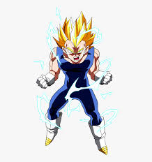 A super saiyan's distinctive change is more pronounced, and his power rises further. No Caption Provided Dragon Ball Z Super Saiyan 2 Vegeta Hd Png Download Transparent Png Image Pngitem