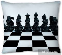 A white square is always on the right, from the perspective of the players who are sitting at the board. Chess Board Set Up To Begin A Game Throw Pillow Pixers We Live To Change