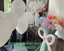 Hình ảnh về Cổng bóng bay trang trí cầu hôn cưới tại Hà Đông