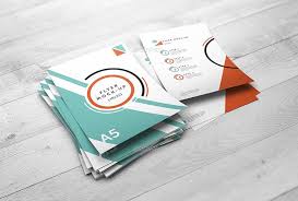 Free Flyer Mock Up In Psd Carte De Visite Flyer Envato Elements