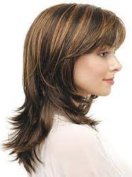 Medium Hair W Lots Of Layers Side View Medium Length Hair Styles Medium Hair Styles Hairstyles With Bangs
