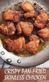 Boneless Skinless Chicken Thighs With Lime Sesame Bbq Sauce Crispy Fried Chicken Thi Skinless Chicken Recipe Chicken Thights Recipes Chicken Recipes Boneless