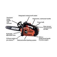 How to start the echo chainsaw. 35 8 Cc Top Handle Chain Saw Reduced Effort Starter