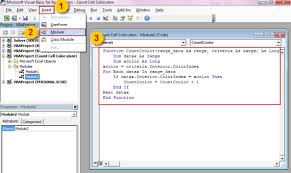 The formula counts cells in a2:a15 that have the same highlight color as cell a2. Count The Number Of Cells With Specific Cell Color By Using Vba Office Microsoft Docs