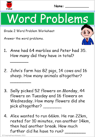 These printable 1st grade math worksheets help students master basic math skills the initial focus is on numbers. Word Problem Worksheets Grades 1 6 Free Worksheets Printables