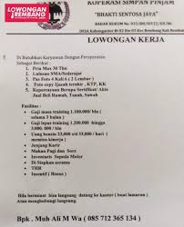 Info loker lowongan kerja daerah rembang dan sekitarnya part ii has 36,891 members. Loker Gudang Wings Rembang Lowongan Kerja Sprinter Ekspedisi J T Penempatan Kecamatan Sulang Lasem Dan Kragan Kabupaten Rembang Lowongan Rembang Berbagi Info Terbaru Lowongan Kerja Dirembang Ktabeauty