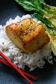 Grill for 6 to 8 minutes on the first side. Air Fryer Miso Glazed Chilean Sea Bass Shockingly Easy Jz Eats