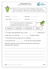 See more ideas about phonics, phonics worksheets, teaching reading. Words Ending In Ture Spelling Based On Patterns Of Word Endings By Urbrainy Com