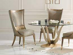 We have a breathtaking selection of luxury furniture and european furniture. Caracole Classic Harvest Bronze Side Dining Chair Caccla018282