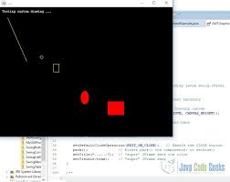 All of these operations were made possible by use of the math.random class and usage of loops. Java Awt Graphics Example Examples Java Code Geeks 2021