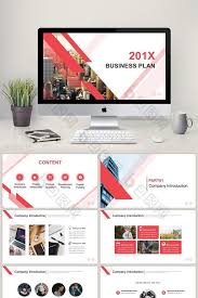 Red Flat Business Project Plan Ppt Template Slide Keynote Presentation Powerpoint Ppt Summary Business Marketing Template Ppt Template Powerpoint Ppt