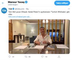 Sedat peker'i 20 yıldır tanıdığını söyleyen abdurrahman dilipak sosyal medya hesabından iktidara ve adalet bakanlığı'na çağrıda bulundu. Mansur Yavas Tan Dikkat Ceken Sedat Peker Begenisi Serbestiyet Com