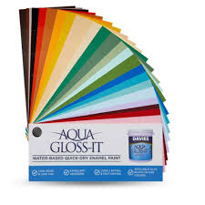 Davies Aqua Gloss It Color Fan Deck