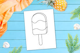Find deals on products in craft supplies on amazon. Free Printable Popsicle Template Simple Mom Project
