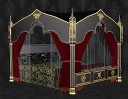 Maybe you would like to learn more about one of these? Gothic Canopy Bed 3d Obj