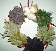 Spice And Herb Wreath Spices And Herbs Herb Wreath Herbs