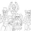 Fnaf sister location coloring pages. 1