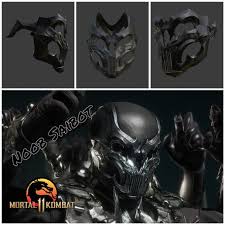 This is a digital product. Stl Datei Noob Saibot Maske Aus Mortal Kombat 11 Mundung Von Drahmin Herunterladen Objekt Zum 3d Drucken Cults