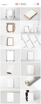 Poster Mockups Studio Scene Poster Mockup Poster Mockup Free Mockup
