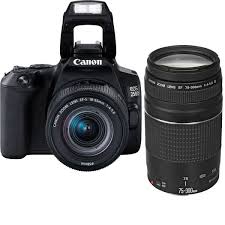 The canon dslr range seems to be going through a phase of consolidation rather than technological advancements, which is a polite way of saying that it hasn't done anything. Canon Eos 250d Dslr Double Lens Kit Orms Direct South Africa